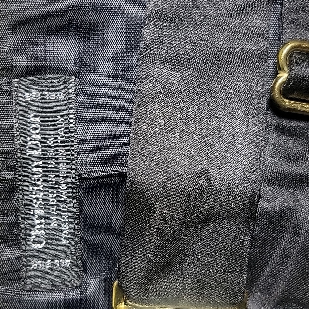 Christian Dior Mens Silk Cummerbund - Picture 5 of 12